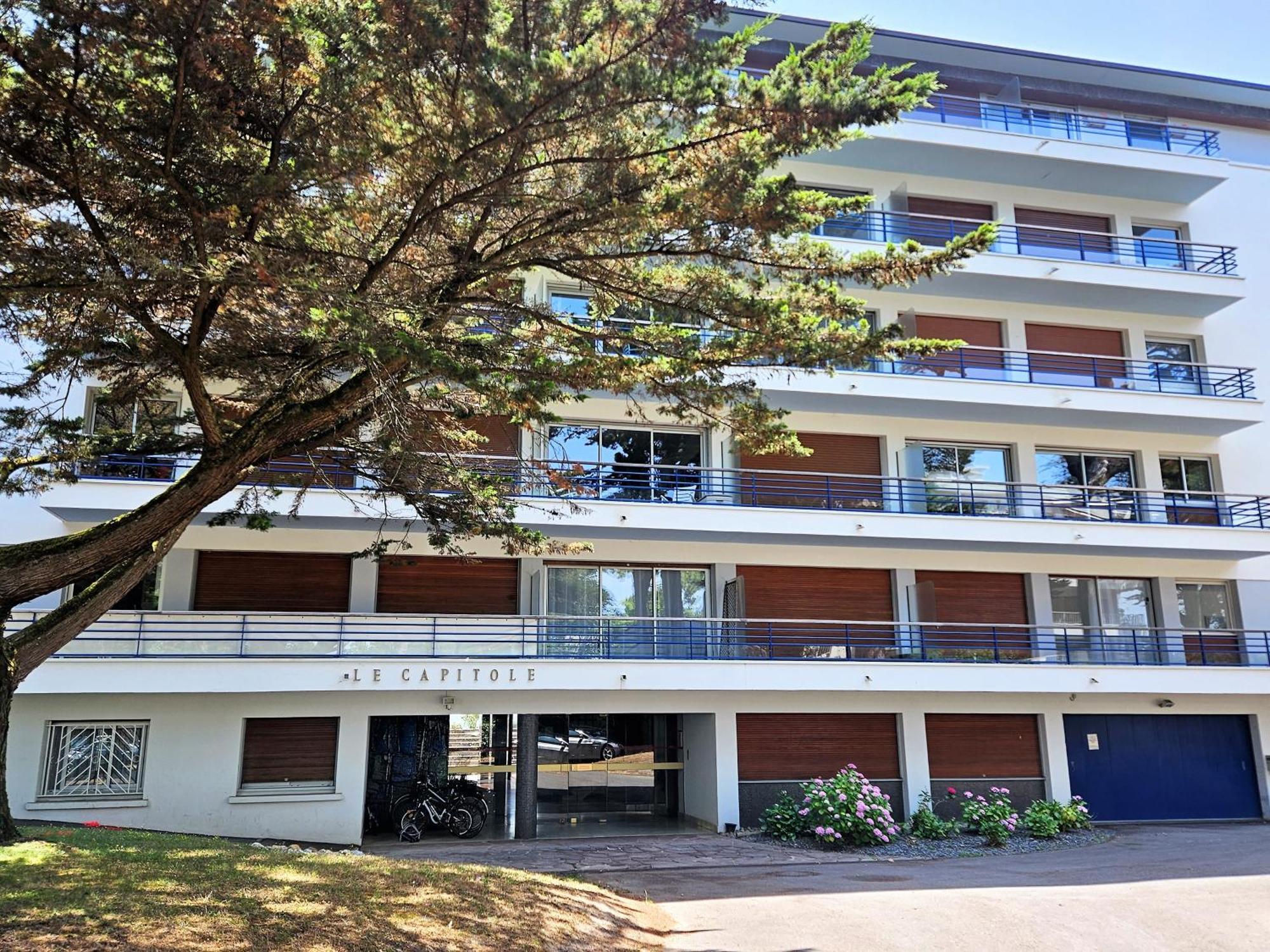 Le Capitole - Studio Plage Benoit Dans Residence Face Mer Ла-Боль-Эскублак Экстерьер фото