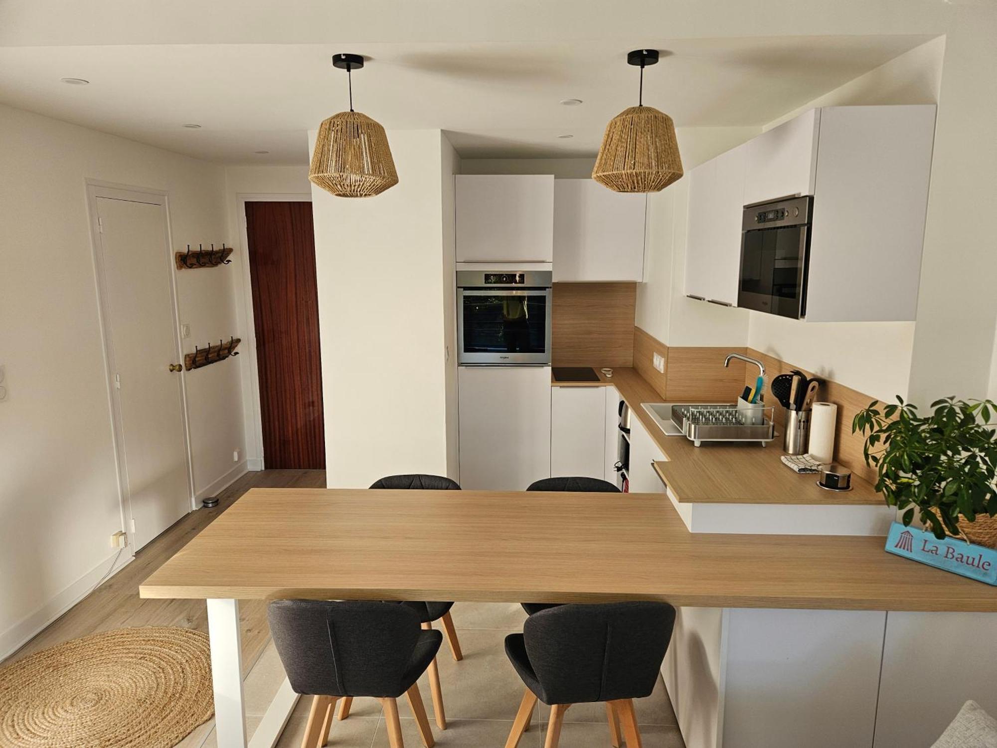 Le Capitole - Studio Plage Benoit Dans Residence Face Mer Ла-Боль-Эскублак Экстерьер фото
